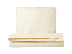 Lil Atelier turtledove hearts baby bedding